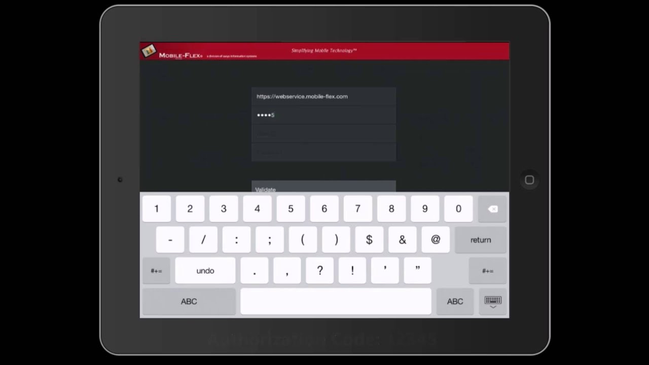 Validate Webservice - Apperian