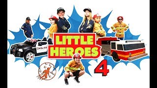 Little Heroes Rescue Squad 4 - The Unicorn Donuts, The Kid Police Heroes and Bezzler