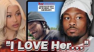 Stefon Diggs Questioned About Cardi B Relationship & Offset Paternity Drama 👀 Cardi B Dissing Latto?