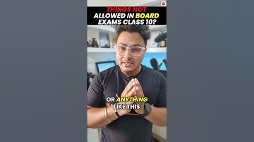 Things NOT ALLOWED in Board Exams Class 10th | List Of Barred Items in CBSE Board Exam #Cbse2024