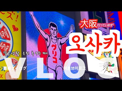 오사카 여행 일본에 사는 음식점 직원 VLOG 日本で暮らす韓国人 