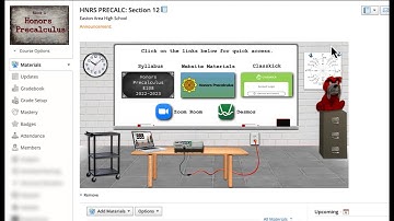 Embed Bitmoji Classroom into Pinned Schoology Update