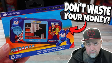 This Was A WASTE OF MONEY! My Arcade Mega Man Pocket Player Pro Handheld!
