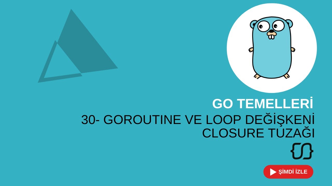 Go Lang Temelleri 30: Goroutine ve Loop Değişkeni | Closure Tuzağı ve ...