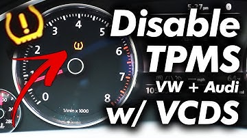 TPMS uitschakelen met VCDS | Volkswagen Touareg 7P - Schakel het TPMS-lampje voorgoed uit!