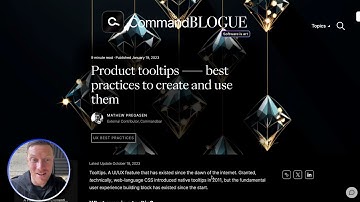 Product tooltips — best practices to create and use them