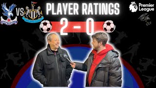 PLAYER RATINGS | Crystal Palace vs Newcastle | #CPFC #crystalpalace #newcastle #NEW