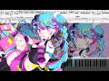 What’s up? Pop!(Capchii)ピアノアレンジ【プロセカ】