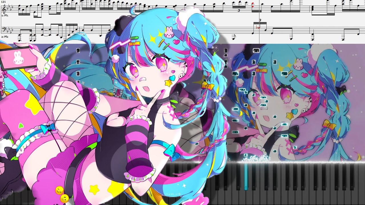 What’s up? Pop!（Capchii）ピアノアレンジ【プロセカ】