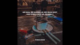 STATUS WHATSAPP COCOK UNTUK YANG SUKA NGOPI....MANTAP POKOKNYA