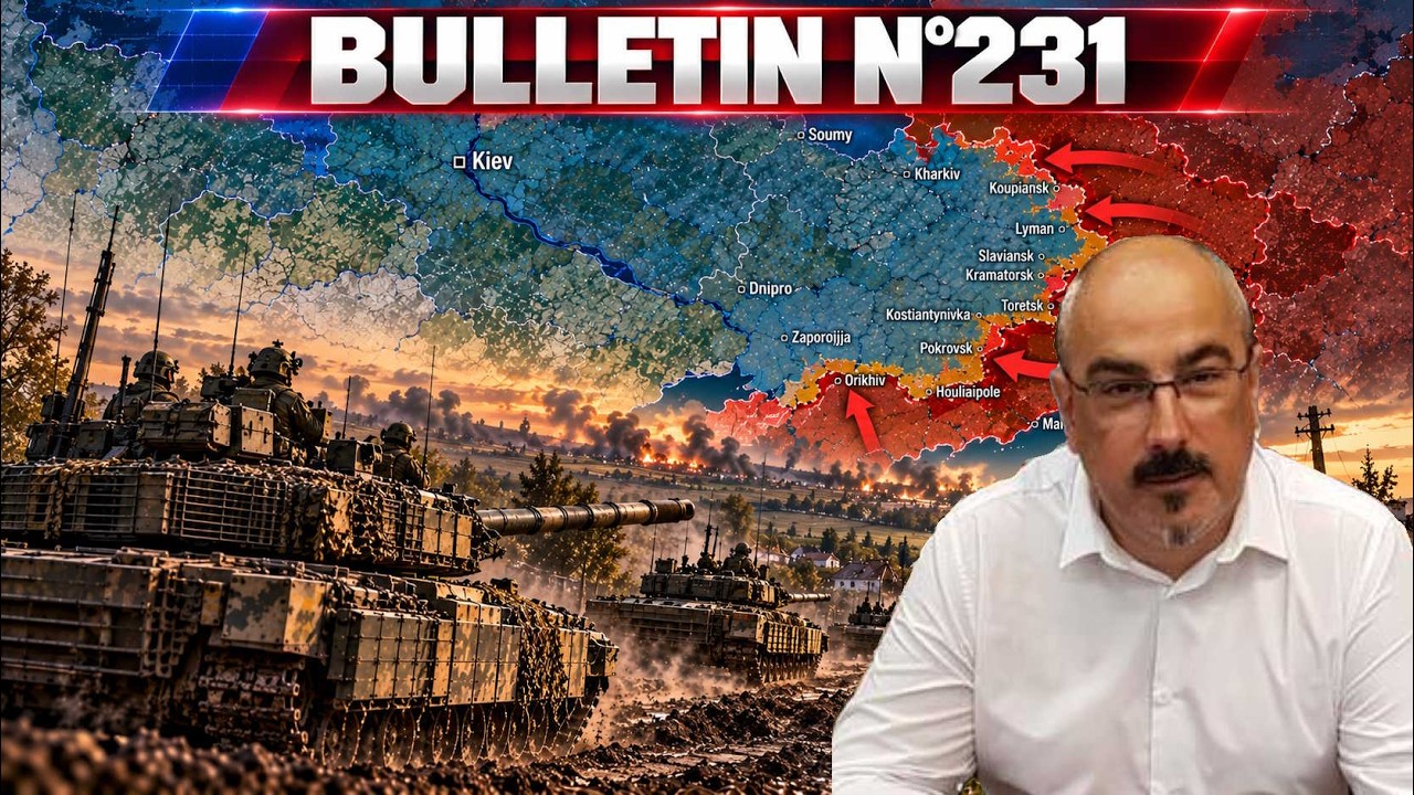 Ukraine : contre-attaques ukrainiennes et offensive russe (Bulletin n°231)