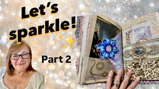 working in my Bling journal P2 & small haul