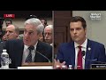 WATCH: Rep. Gaetz tells Mueller he should have probed Steele dossier, links to Russia