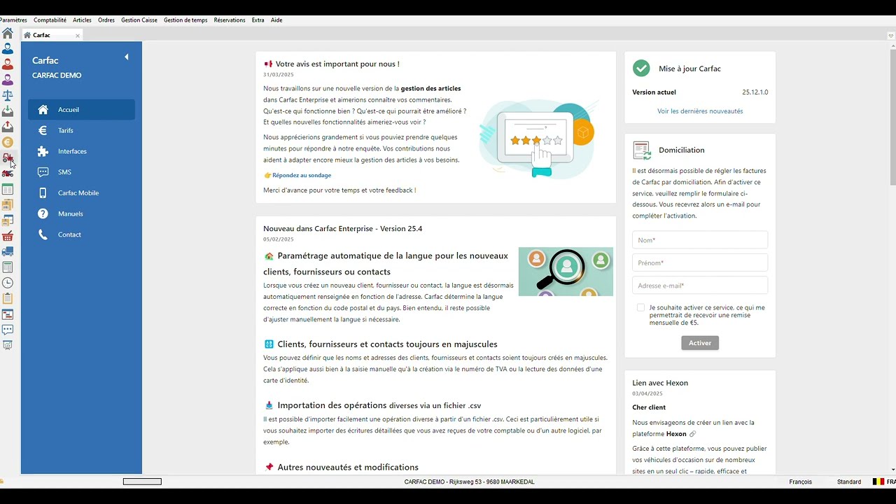 Carfac Enterpreise Gestion Machines