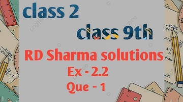 class 9 | chapter 2 | Exercise 2.2 | Exponents of Real numbers | RD sharma | latest edition