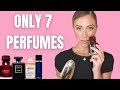 the ONLY 7 DESIGNER perfumes ALL WOMEN NEED....