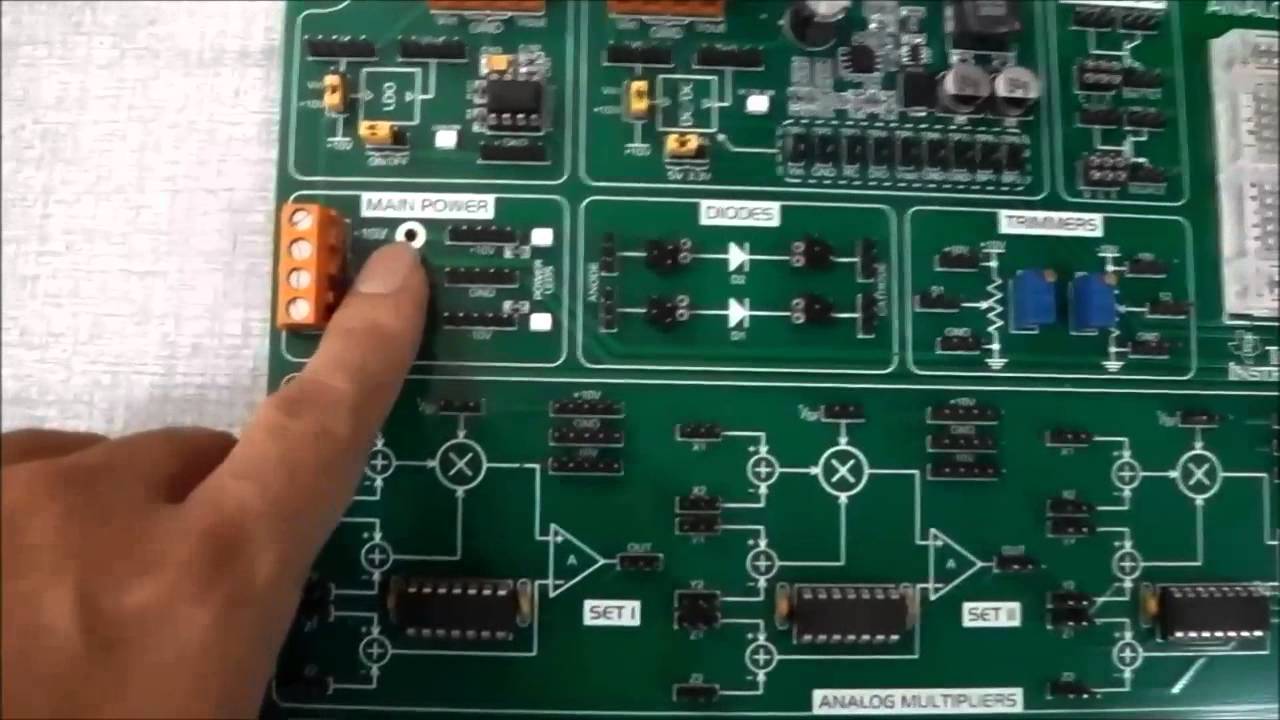 EELab-Spring-lab02-Introduction to TI Analog Module Board - YouTube