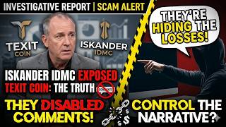Bobby Gray and the Texit Coin / Iskander IDMC Team Are Trying to Save Face ... No Comment 🤣