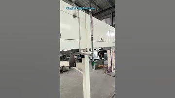 bopp tape coating machine test video