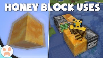 NEW HONEY BLOCK USES! | Minecraft Bee Update 1.15