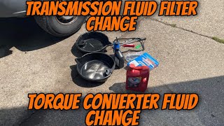 3.0 CRD OM642 Sprinter Transmission Fluid Filter, Torque Converter Fluid Change,NO TRANSMISSION JACK