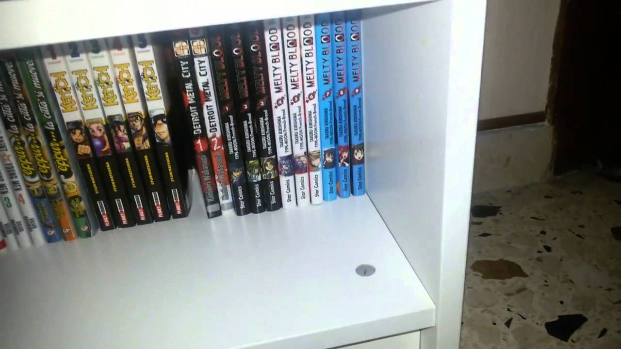 Berto fa cose la libreria dell'ikea (billy) e collezione manga ... Librerie ikea