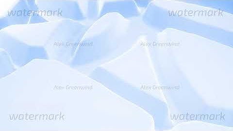 stylish blue white creative abstract low poly background in 4k. Abstract wavy pattern move on