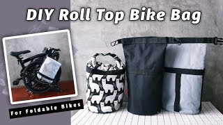 How to Sew Roll Top Bike Bag