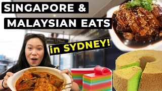 MUST TRY FISH HEAD CURRY! SINGAPORE & MALAYSIAN EATS in SYDNEY PART 2 | 悉尼必試魚頭咖哩 - 新加坡 & 马来西亚美食