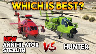Gta 5 Online Annihilator Stealth Vs Hunter Which Is Best?