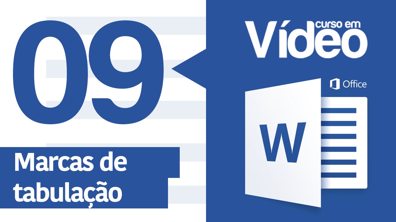 Curso Word #09 - Marcas de Tabulação