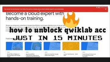 How to unblock your Qwiklab account | just in 15 minutes | Google cloud