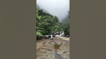 Thumbnail of Choosing nature over notifications #kaluwaterfall #srk #trending #shorts #trekking #waterfall