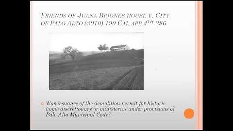 CEQA and Historic Resources: An Overview