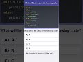 Python MCQ That 90% Beginners Fail 😱🔥 | Coding Quiz #shorts #viral #python