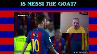 American Reacts To Lionel Messi for the first time! (Top 20 Goals of The GOAT)