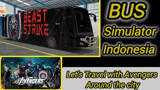 🚍 “INSANE Bus Skin Transformation in Bus Simulator Indonesia! 😱 | Realistic Gameplay 2025” screenshot 5