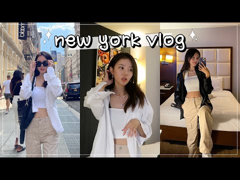 DAY IN NEW YORK VLOG | KOREA BRAND EXPO in NYC  TOUR