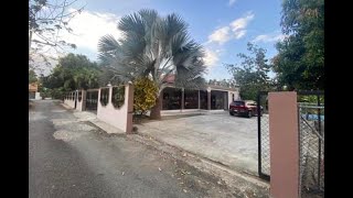 🏡 Country-Style House for Sale with Large Lot in Dominican Republic 20190623B