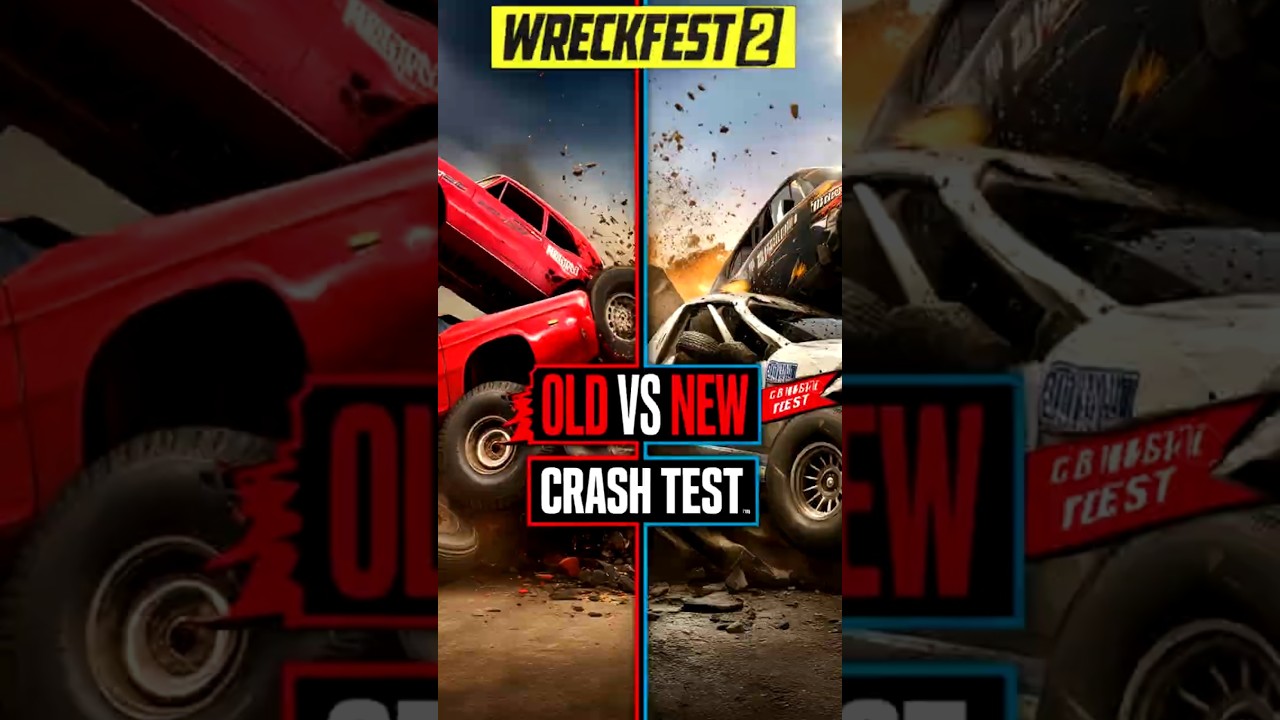 💥 Wreckfest vs Wreckfest 2 | Car Crash Comparison 😳