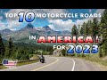 Top 10 motorcycle rides in the us  for 2023