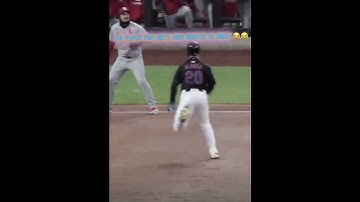 Pete Alonso goofy run😂