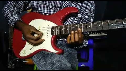 Seben solo guitar tutorial. 1454 progression.