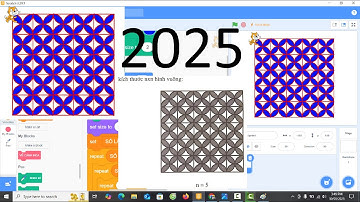 🔴 SCRATCH | HOW TO DRAW DECORATIVE SQUARES USING SCRATCH