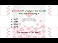 Questions & Answers for Canadian Citizenship Interview 2024.