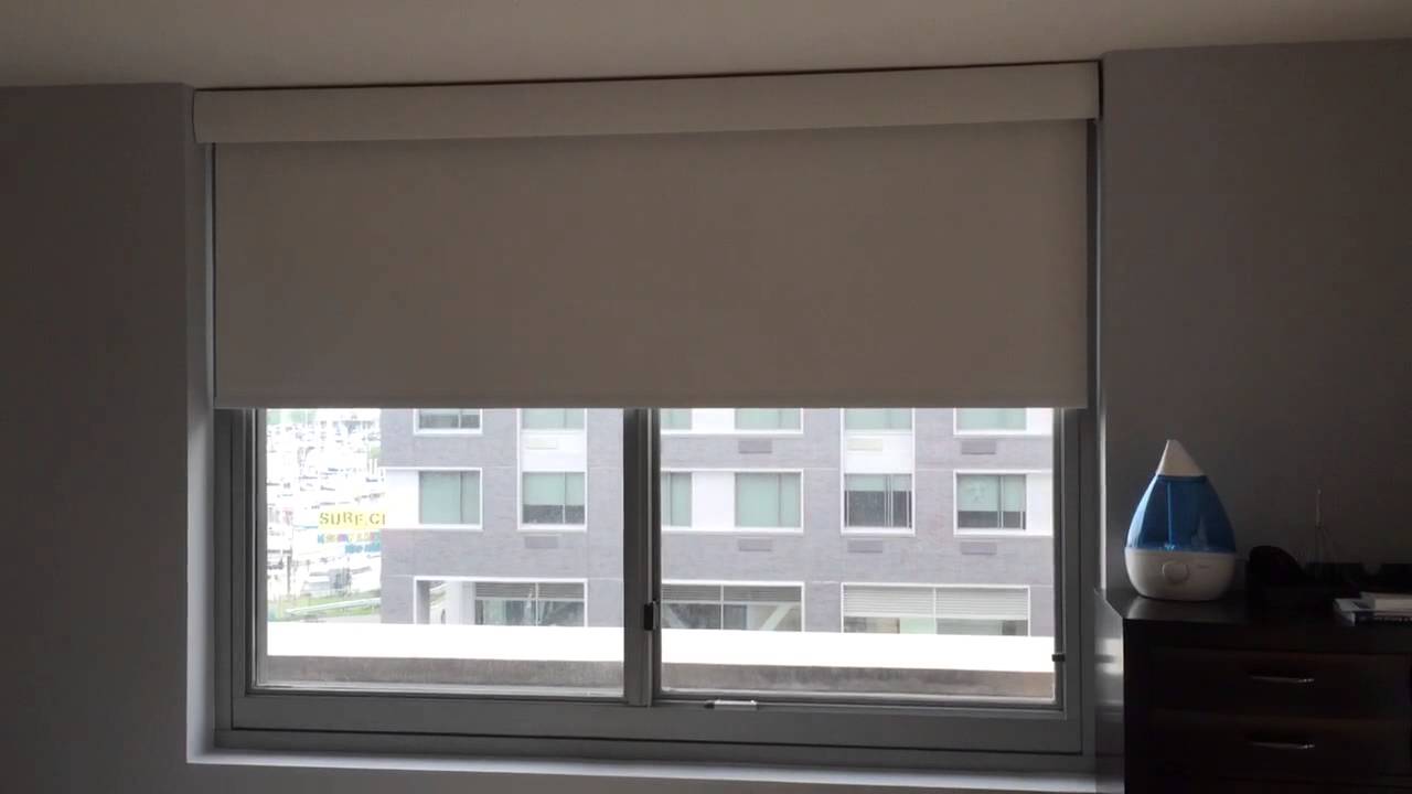 Lutron Serena blackout shades YouTube