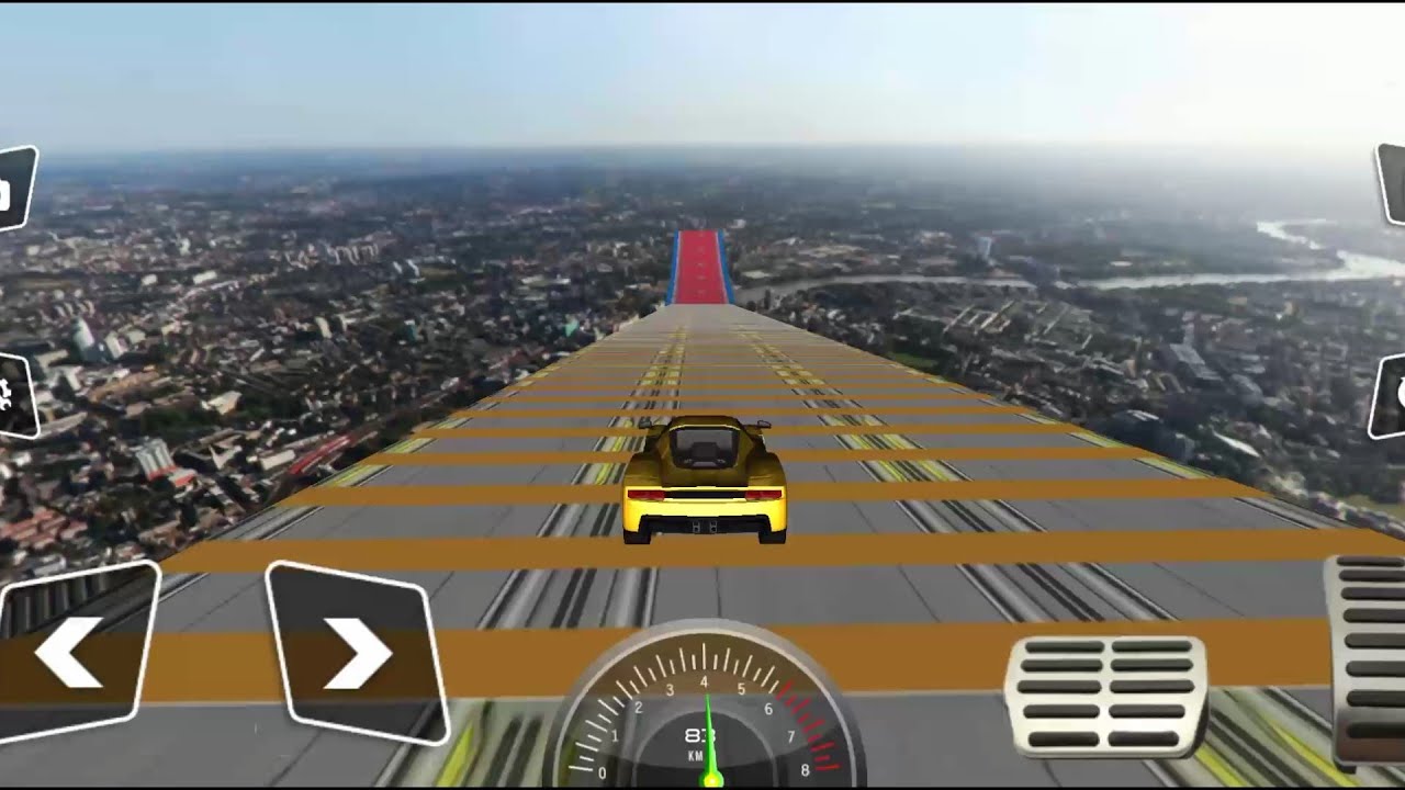 Impossible Mega Ramp Real Car Stunts Race | Game Play #11