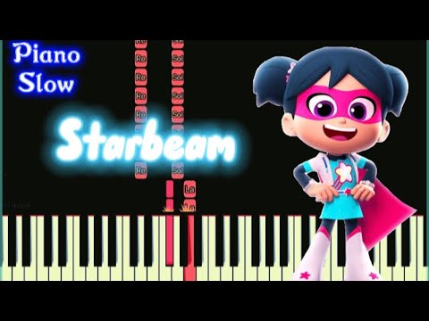 Time to shine - StarBeam (piano tutoriel)