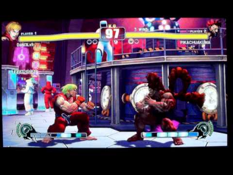 JR RODRIGUEZ ( AKUMA ) VS DaNi3Lx9 ( KEN ) STREET FIGHTER IV ON XBOX 360 GAME 4