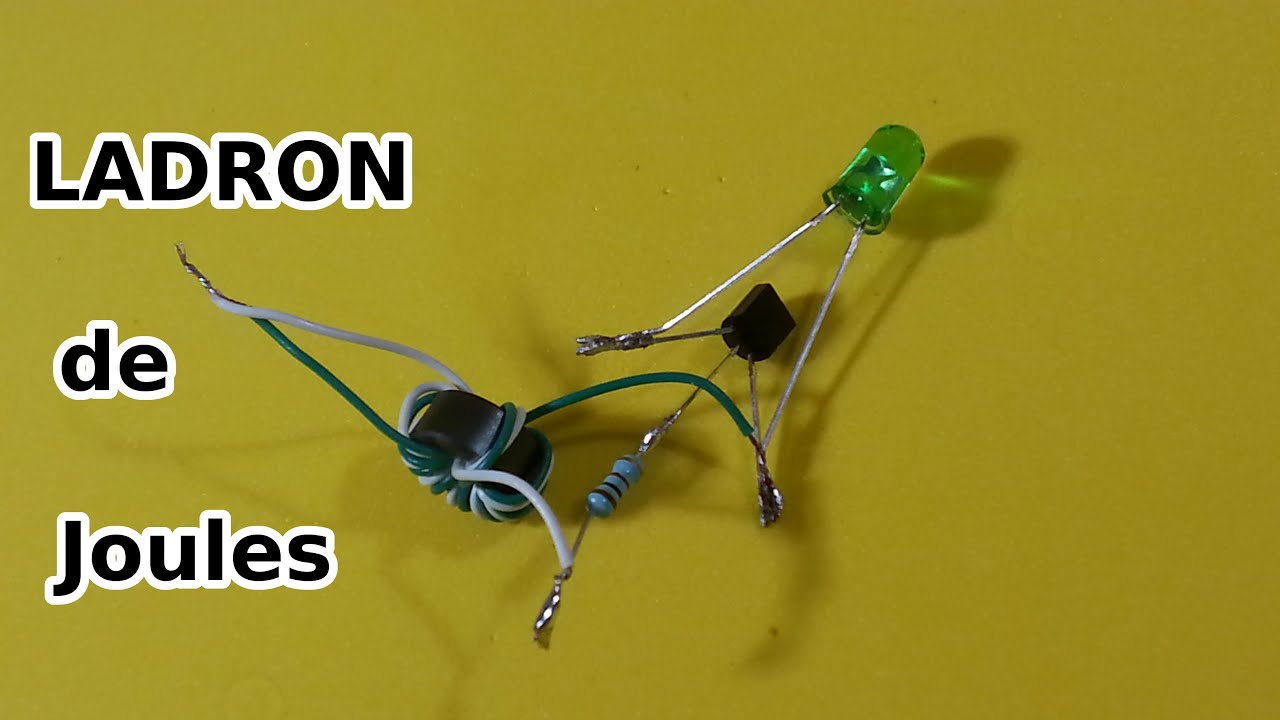 Osciladores IV: EL Oscilador de Bloqueo o Ladrón de Joules